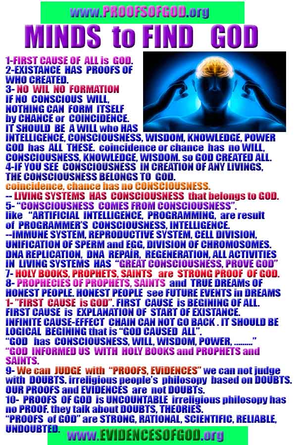 proofs of god, evidences of god, signs of god, god-proofs, proofs-god